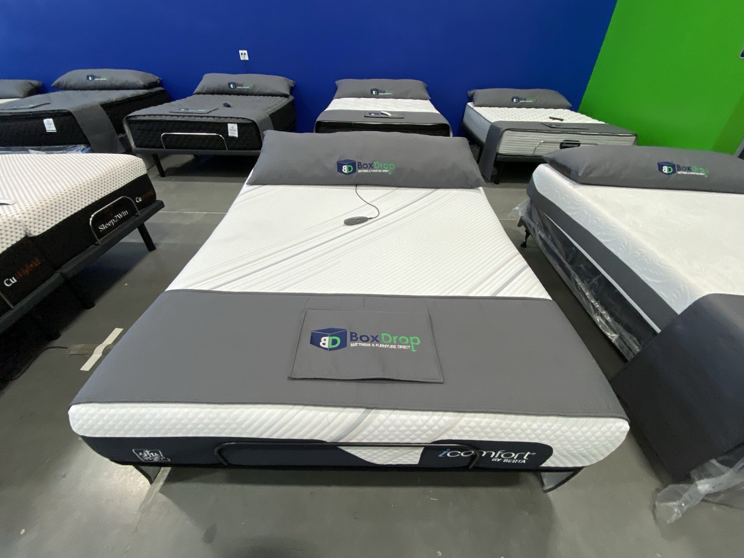 The box drop shop mattress